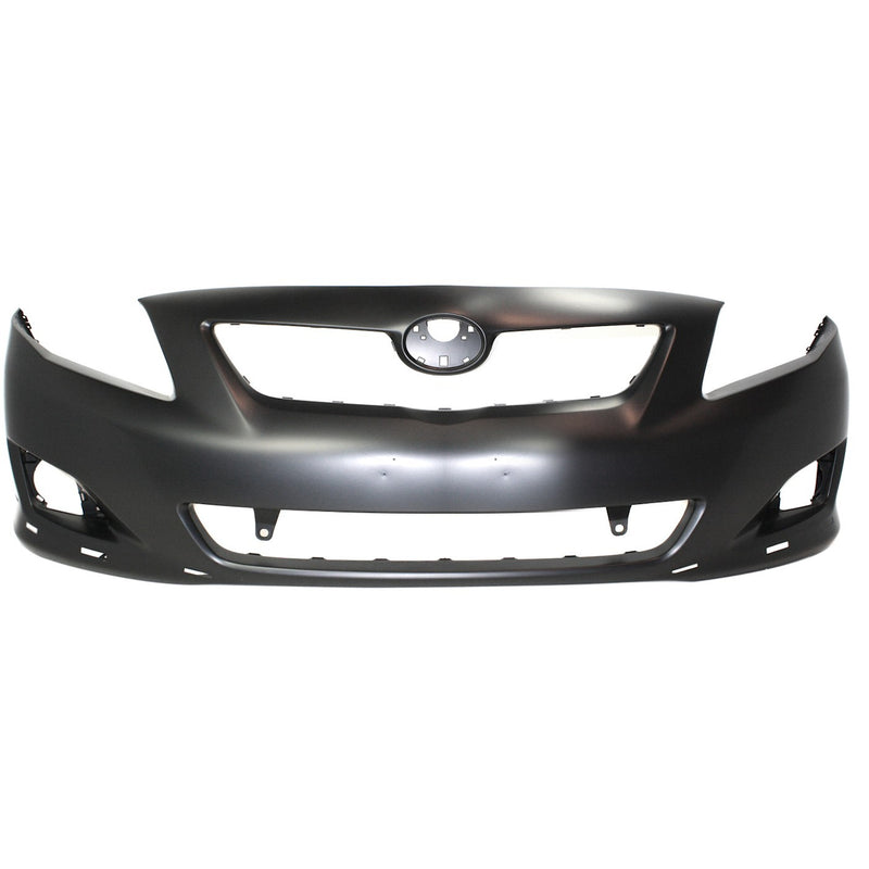 Primed - Front Bumper Cover for 2009 2010 Toyota Corolla