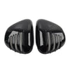 T100 Gloss Black Left Right Battery Side Covers (2017-2023)