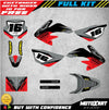 Honda CRF80 2011-2020 STING Style Stickers Custom Graphics Full Kit