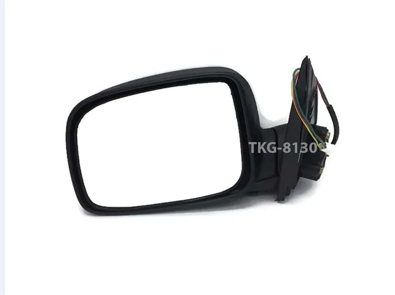 Isuzu D-Max LH Electric Side Mirror Black (2003-2011)