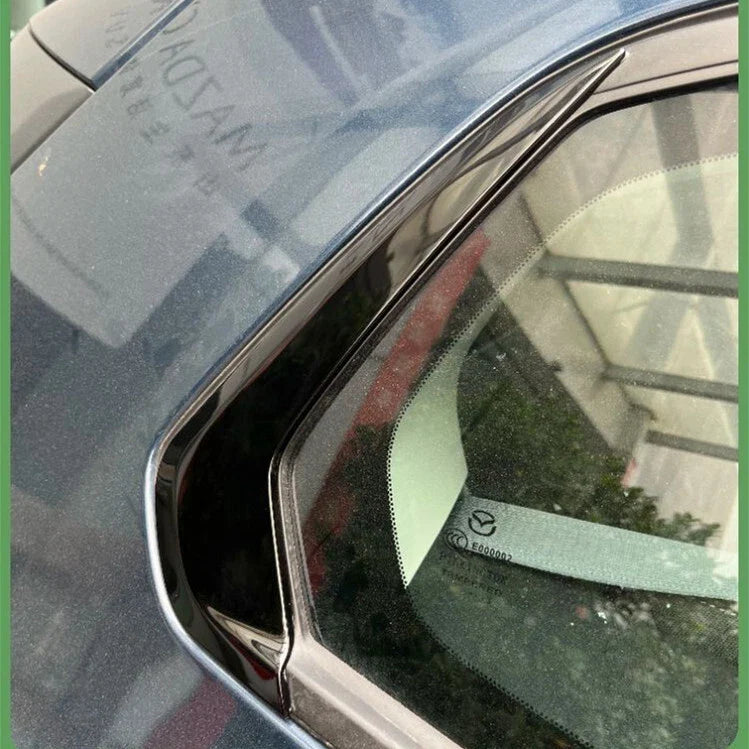Mazda CX-50 2 x Glossy Black Rear Window Trim Molding Cover (2023–2024)