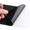 Carbon Fiber Style Rear Bumper Corner Protector Sticker