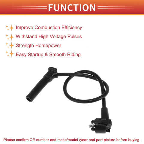 Ford Explorer 6 x Spark Plug Wire Ignition Coil Cables (2002-2005)