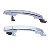 Holden Colorado Chrome Door Handles + Tailgate W/o Keyhole 5pcs (2012–2016)