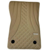 Mercedes-Benz G Class W461 Beige Leather Floor Mats (1979-2008)