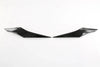 Toyota Sienna ABS Black 2 x Pieces Grilles Logo Cover Trim (2021-2023)