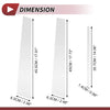 Nissan Sentra (2000-2006) Chrome Silver 6 Pcs Door Pillar Window Trim