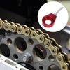 Bike 2 x 15mm Red Motorcycle Chain Axle Adjuster Tensioner Replacement