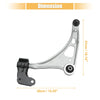 Acura MDX Front Lower Left Control Arm w/Ball Joint (2014-2020)