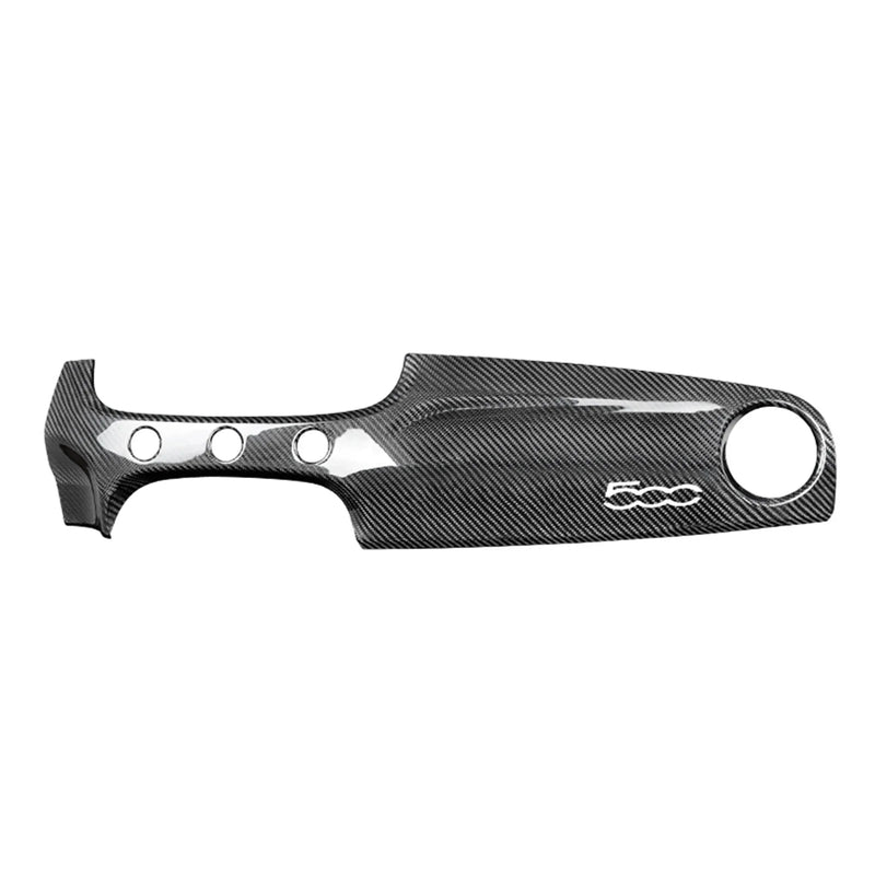 Fiat 500 Carbon Fiber Dashboard Cover Trim (2016-2023)