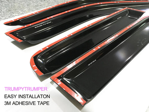 Mazda BT-50, Ford Ranger, Everest Visor Shield Weather Guard (2006-2011)