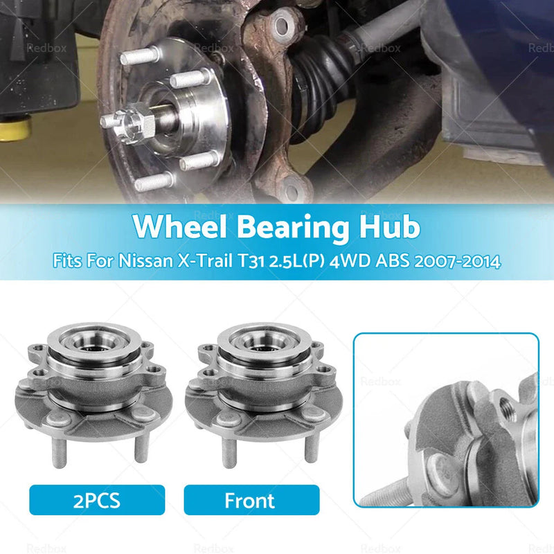 Nissan X-Trail T31 2.5L 4WD Front Wheel Bearing Hubs (2007-2014)