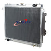 Toyota Hilux TGN16R 2.7L 2005-2023 3 Row Aluminium Radiator + Fan
