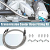 Chevy TH350 TH400 700R4 53" Transmission Cooler Hose Line Fitting Set