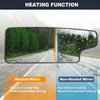 Chevy Silverado GMC Sierra Left Side Heated Lower Rearview Mirror Glass