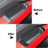 Fiat 500 Carbon Fiber Interior Door Armrest Handle Trim (2012-2015)