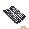 Harley Touring Glide Saddle Bag Lock Latch Covers (1993-2013)