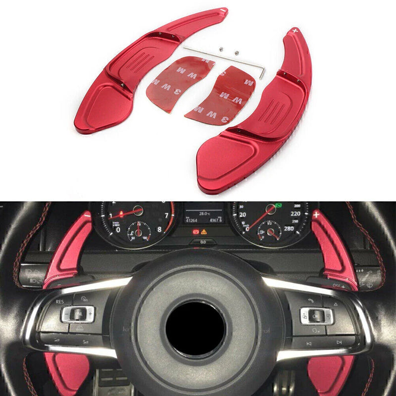 VW Golf 7 MK7 Steering Wheel Paddle Shifters Extensions (2015 - Present)