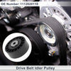 Mercedes-Benz C-Class (1995-2002) Black 1 x Pc Drive Belt Idler Pulley