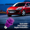 Car Motorcycle Boat Purple 1 Set M14x1.5 Engine Oil Drain Plug with Gasket