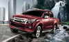 Isuzu D-Max 2012-2019 White Visor Windshield Monsoons (2012-2019)