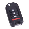 Honda Civic 4 Button Flip Key Remote Control Shell Case Cover (2014-2020)