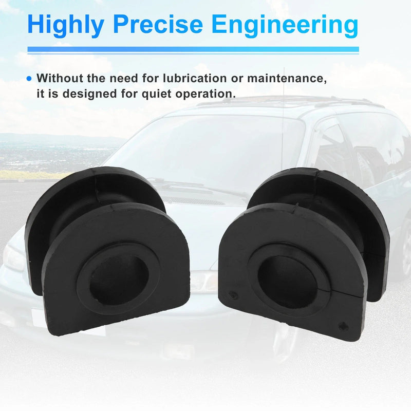CADILLAC ESCALADE Black Stabilizer Sway Bar Bushing Kit (2002-2006)