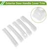 Ford Bronco (2021-2025) White ABS 1 Set Exterior Door Handle Cover Trim