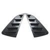 VW Polo MK6 Rear Side Window Louver Vent Trim Covers (2018 - )