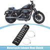 Harley Exhaust Pipe Heat Shield / 20mm-70mm Clamps