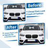 BMW X1 F48 2016-2022 Matte Black () Front Upper Bumper Grille