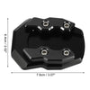Honda Adv-160 2022 with Wrench - Black Kickstand Plate Pad