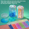 Mosaic Table Lamp & Night Light DIY Craft Silicone Resin Mold Set
