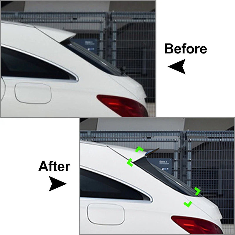 Benz CLA Shooting Brake Glossy Black Rear Spoiler Wing (2013-2019)