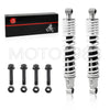 Yamaha Banshee YFZ350 springs WHITE Front Shocks Absorber 2 x (1987-2006)