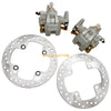 Yamaha Grizzly 700 Rear Brake Calipers w/ Pads & Rotors (2007–2020)
