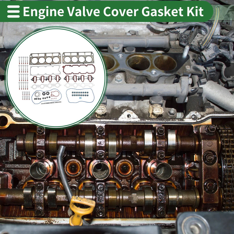 CHEVROLET SUBURBAN 1500 5.3L Valve Cover Gasket Kit (2002-2004)