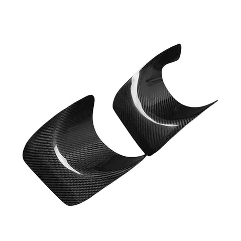 Mitsubishi Lancer X EVO 2 x Carbon Fiber Rear Exhaust Pipe Covers (08-15)