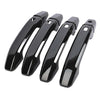 Chevrolet Silverado, Suburban, GMC Sierra Glossy Black Door Handle Covers