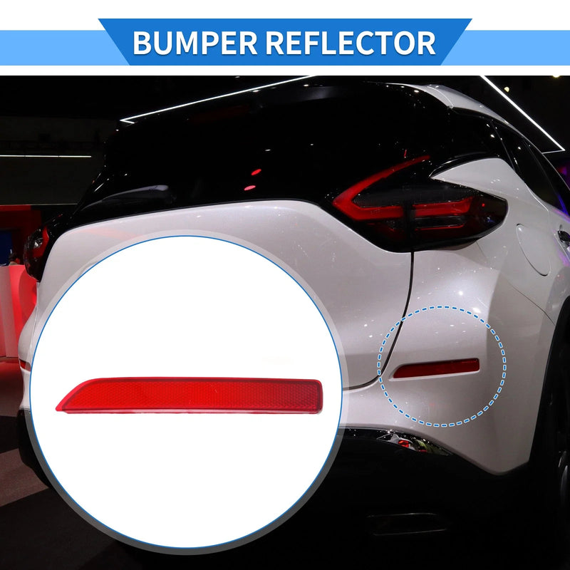 Nissan Murano (2016-2023) Red Rear Right Bumper Reflector