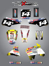 Suzuki RM 80 (1995-1999) Stickers AUSSIE PRIDE Custom Graphic Kit