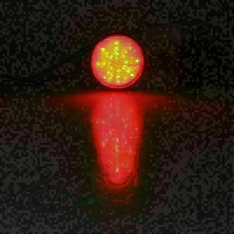 Car Truck Auto LED Reflector Rear Tail Brake Stop Marker Lights