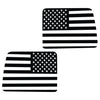 Jeep Patriot US Flag Rear Triangular Window Glass Covers (2007-2017)