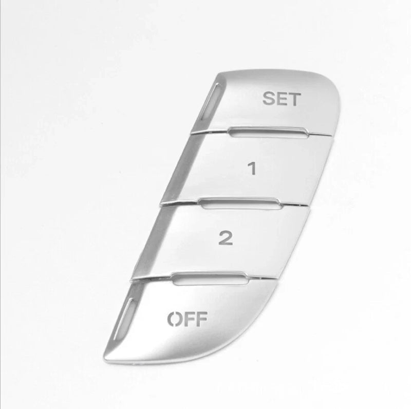 Audi A6 C7 / S6 / RS6 / A7 / S7 / RS7 Seat Memory Buttons Sequins Cover Trim (2010–2017)