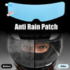 Motorcycle 2 x 8.86x2.56 Helmet Rain Film Anti Rain Shield Lens Stickers