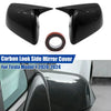 Tesla Model Y Horn Carbon Fiber Wing Side Mirror Cap Covers (2020–2024)