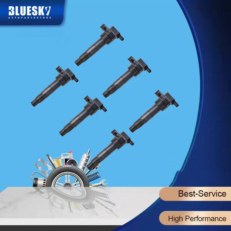 Kia Carnival / Grand Carnival MPV 3.5L G6DC 6 x Ignition Coils (2010-2014)