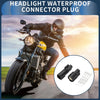 Harley-Davidson 4 Pin / 1 Set / Headlight Waterproof Connector Plug Black