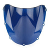 Honda CBR954RR Blue Windshield Windscreen Double Bubble (2002-2003)