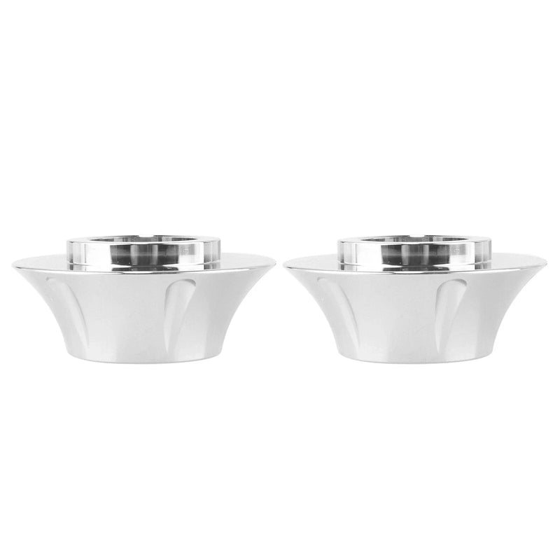 Harley Touring (2008-2018) Chrome 2 x Front Tapered Axle Wheel Spacers